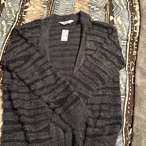 Brand new, Maurice’s Cardigan, Size Large, Black/ Gray